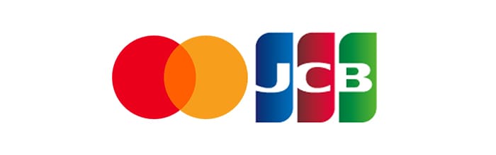 マスターカードとJCBのロゴ画像