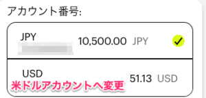 payz 日本円→米ドル②