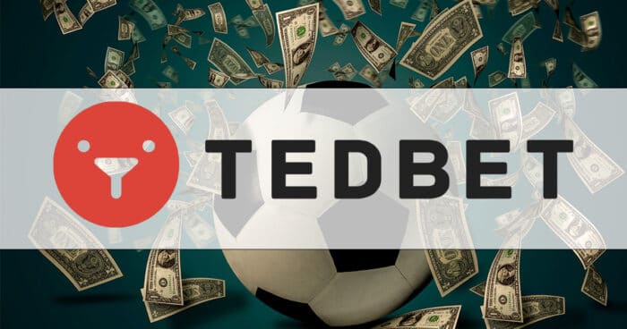 TEDBETのロゴとサッカーボール